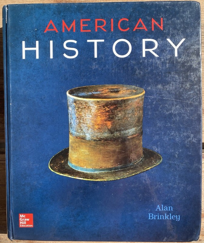 American History: Connecting with the Past – Hardcover, by Brinkley Alan