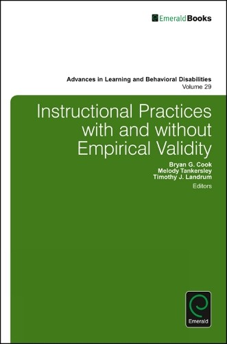 Bryan G. Cook Instructional Practices with and without Empirical Vali (Hardback)