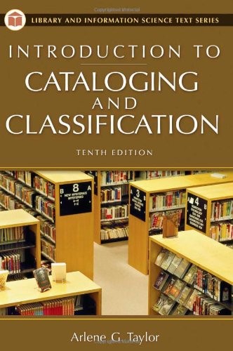 Introduction to Cataloging and Clas…, Taylor, Arlene