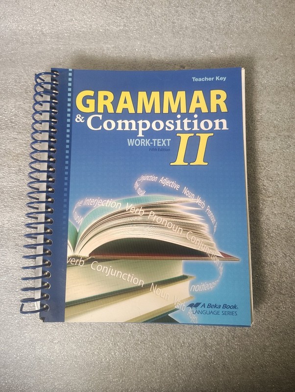 Grammar & Composition II James A. Chapman Textbook English 5th Edition 2015