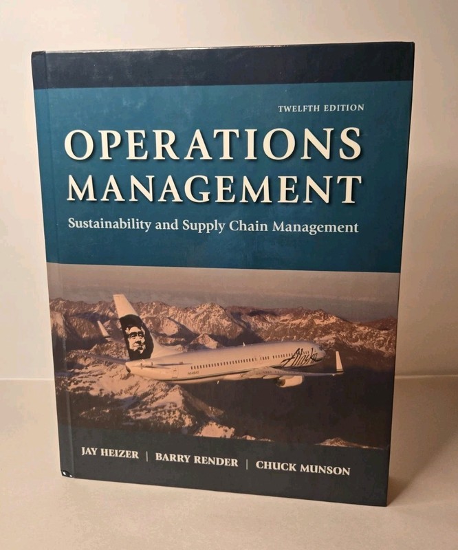 Operations Management : Sustainability and Supply Chain Management – Hardcover