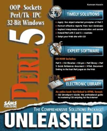 Perl 5 Unleashed – Paperback, by Husain Kamran; Breedlove Robert F. – Acceptable