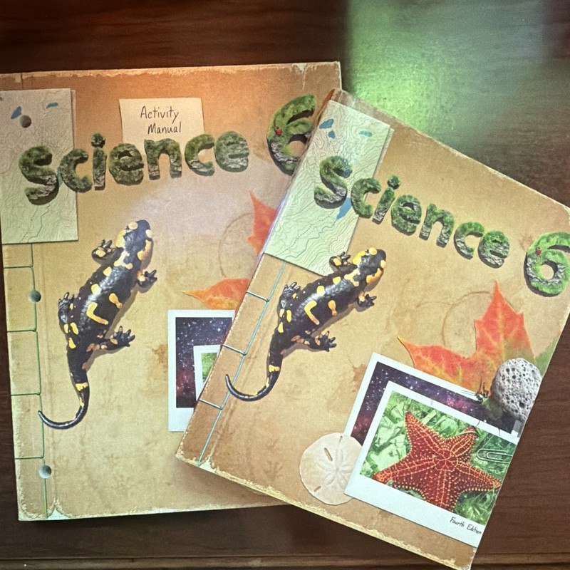 BJU Press Science 6 Activity Manual 4th Edition Paperback 2013