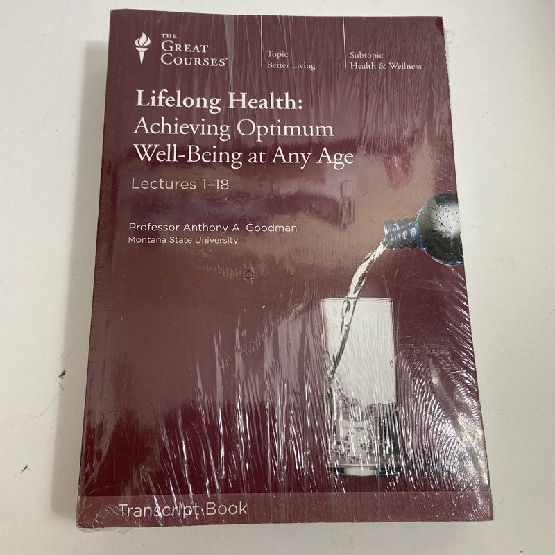 The Great Courses: Achieving Optimum Well-Being at Any Age-Lectures 1-36- NEW👍