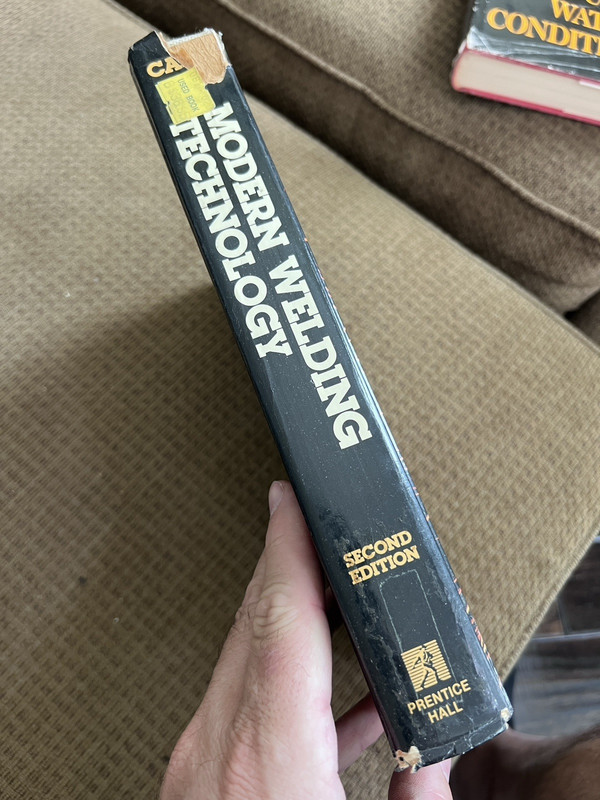 Modern Welding Technology Second Edition Hardback Textbook Howard B. Cary 1989 gallery