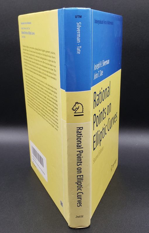 Rational Points On Elliptic Curves Second Edition Hardcover Silverman Springer gallery