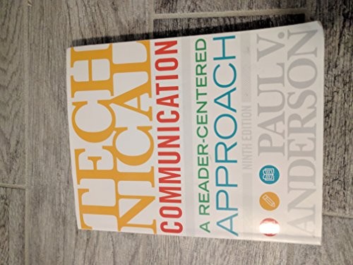 Technical Communication: A Reader-cent… by Anderson, Paul Paperback / softback