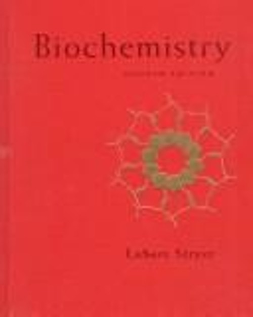 Biochemistry Hardcover Lubert Stryer