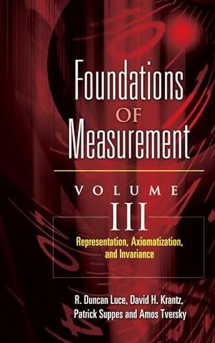 Representation, Axiomatization, and …, Luce, R Duncan
