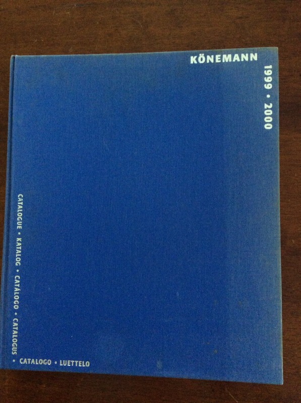 KONEMANN 1999 - 2000 HARDCOVER CATALOGUE LARGE BOOK