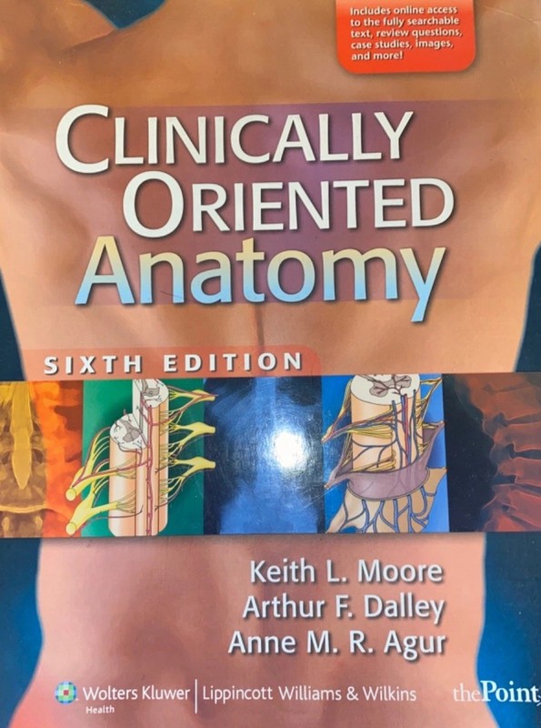 Clinically Oriented Anatomy by Anne M. R. Agur, Arthur F. Dalley and Keith L….