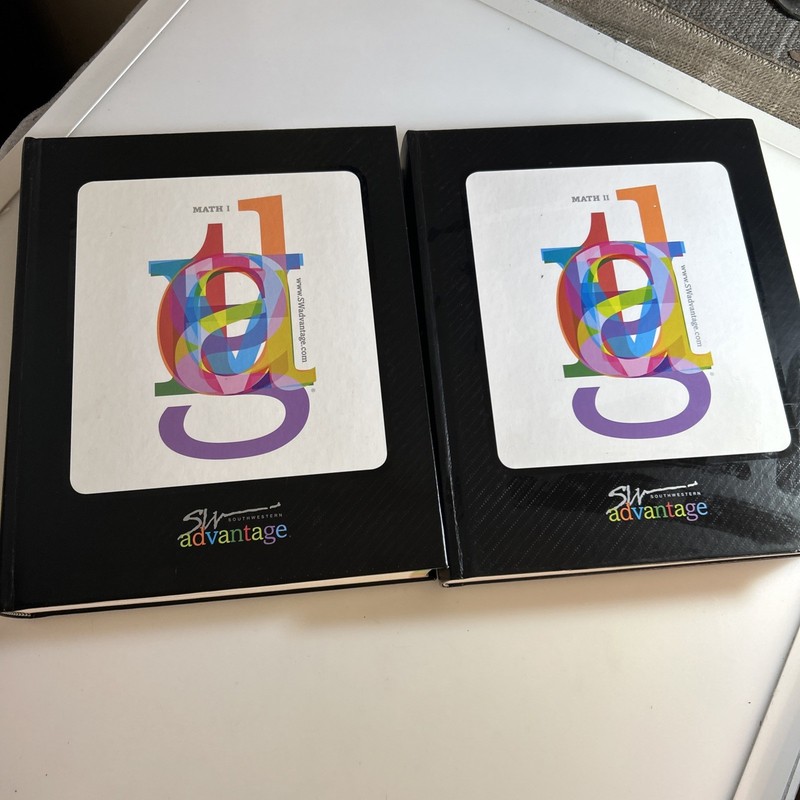 Southwestern Advantage Math I & II Hardcover Set | Full Curriculum 2920