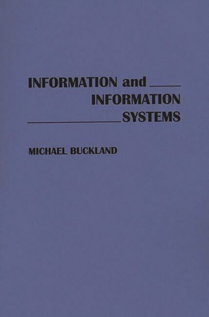 Information And Information Systems
