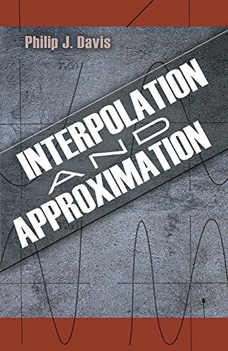 INTERPOLATION AND APPROXIMATION (DOVER BOOKS ON By Philip J. Davis **BRAND NEW**