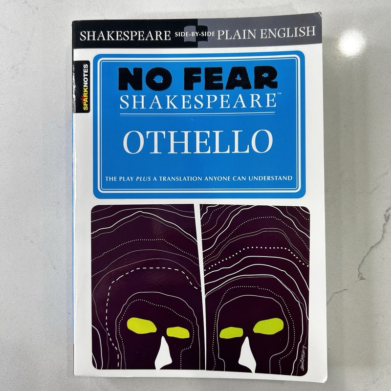No Fear Shakespeare Othello Side by Side Plain English Edition SparkNotes Study
