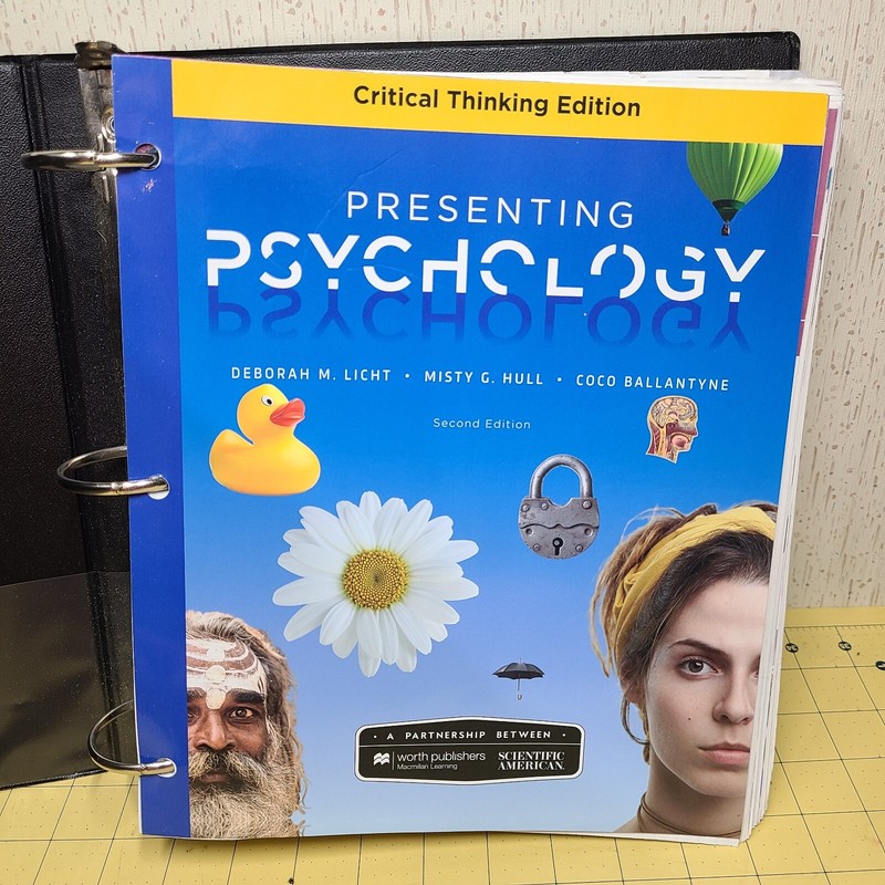 Presenting Psychology Second Edition – Critical Thinking Edition – Loose Leaf
