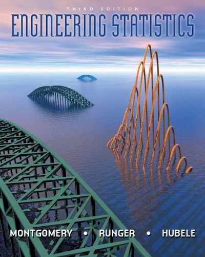 Engineering Statistics – Hardcover, by Montgomery Douglas C.; Runger – Good x