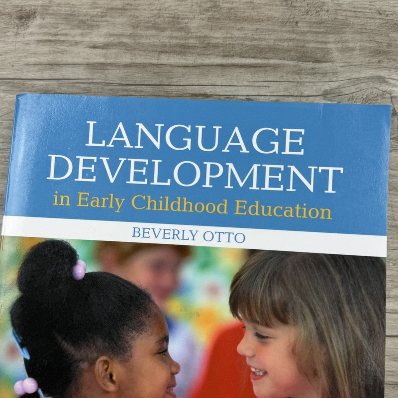 Language Development in Early Childhood Education Paperback Beverly Otto gallery