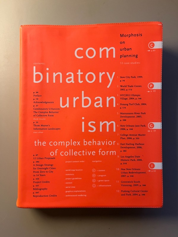 Combinatory Urbanism – Morphosis Signed by Thom Mayne (urban Planning)