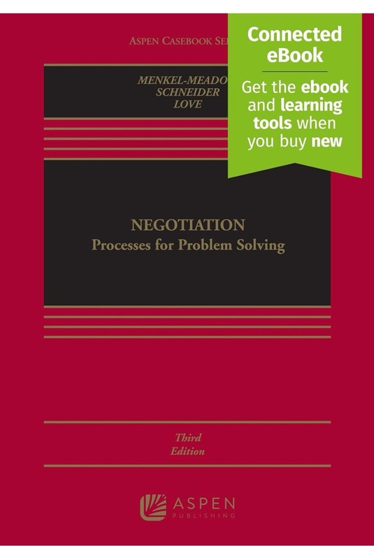CONNECTED EBOOK ONLY- Negotiation : Processes for Problem Solving 3rd Edition
