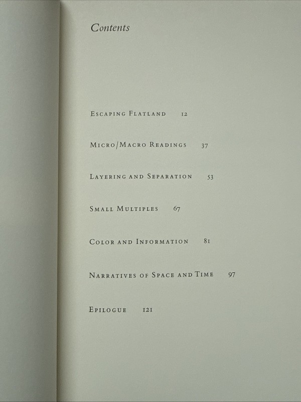 Envisioning Information by Edward R. Tufte (1990, Hardcover) gallery