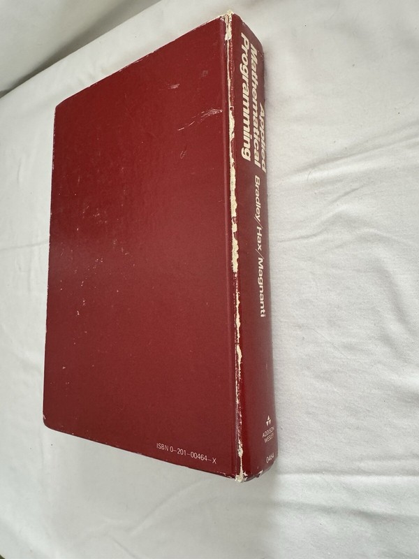 Applied Mathematical Programming by Bradley gallery