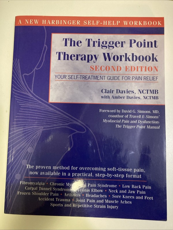 The Trigger Point Therapy Workbook 2nd Ed by Clair Davies, NCTMB – Lg PB