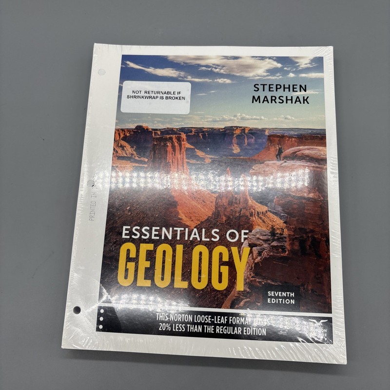 Essentials of Geology 7th Edition - NEW IN SHRINKWRAP gallery