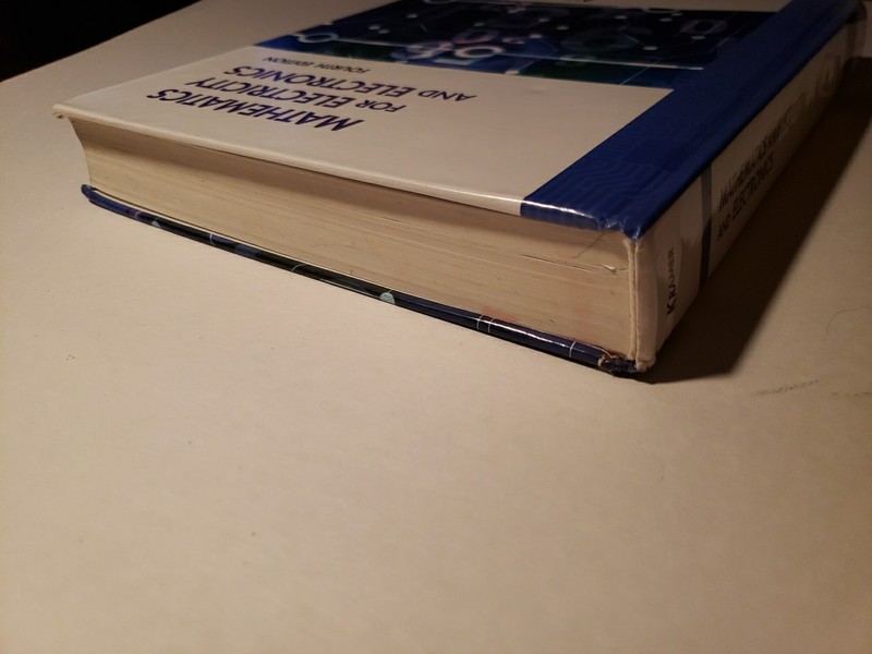 Math for Electricity & Electronics, Kramer, Dr. Arthur 4th Ed HC SOLD AS IS gallery