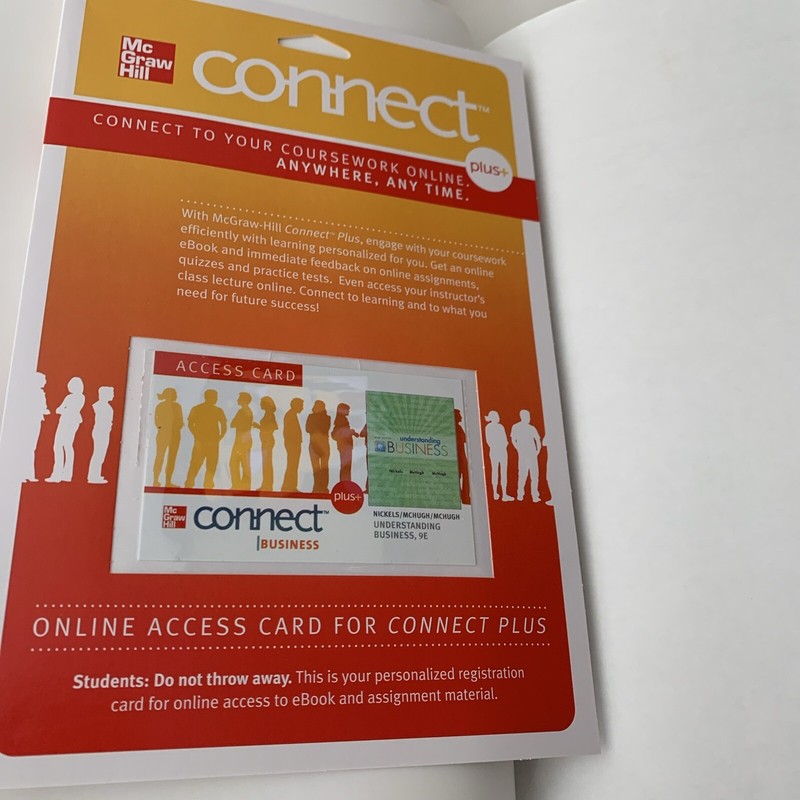Book "Understanding Business" 9th Edition by Nickels & McHugh 9/10  Connect Plus gallery