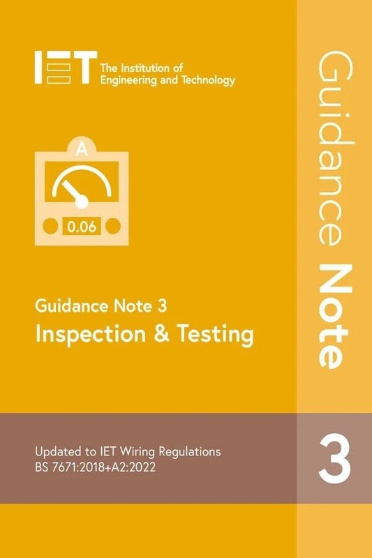 Guidance Note 3: Inspection & Testing 4 Electrical Fast Shipping Free Shipping..