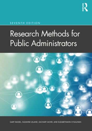 Research Methods for Public Administrators by Gary Rassel: Used