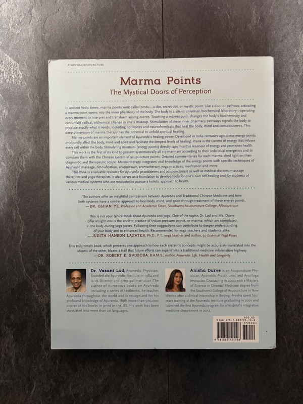 Marma Points of Ayurveda by Vasant Lad, Anisha Durve - 9781883725198 gallery