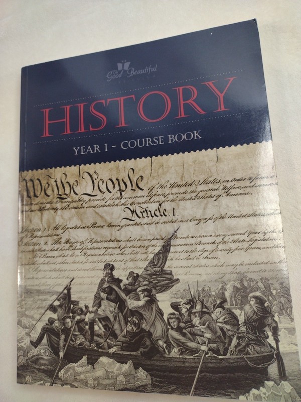 History Year 1 Course Book The Good and The Beautiful Jenny Phillips Homeschool