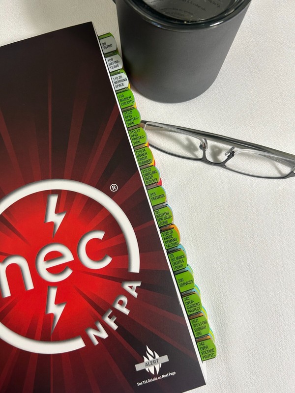 Fully Tabbed with Color Coded Index Tabs : NFPA 70 NEC 2020 Spiralbound gallery