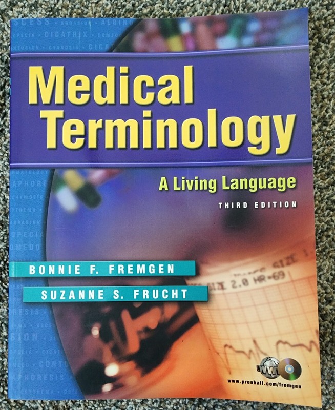 Medical Terminology: A Living Language (3rd Edition) – Paperback – NEW