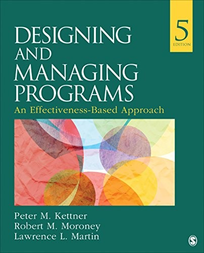 Designing and Managing Programs: An…, Moroney, Robert