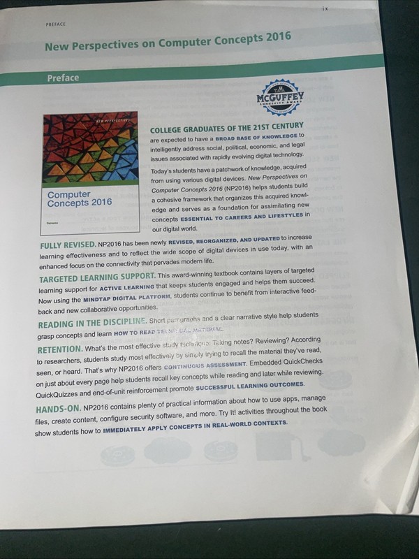 MindTap Course List Ser.: New Perspectives on Computer Concepts 2016,... gallery