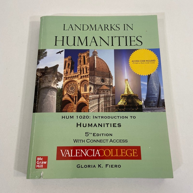 Landmarks In Humanities 5th Edition 2023 Hum 1020: Introduction to Humanities