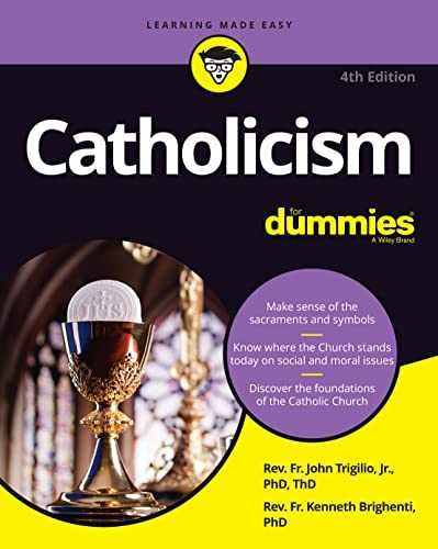 Catholicism For Dummies – Paperback, by Trigilio Jr. Rev. John; – Very Good