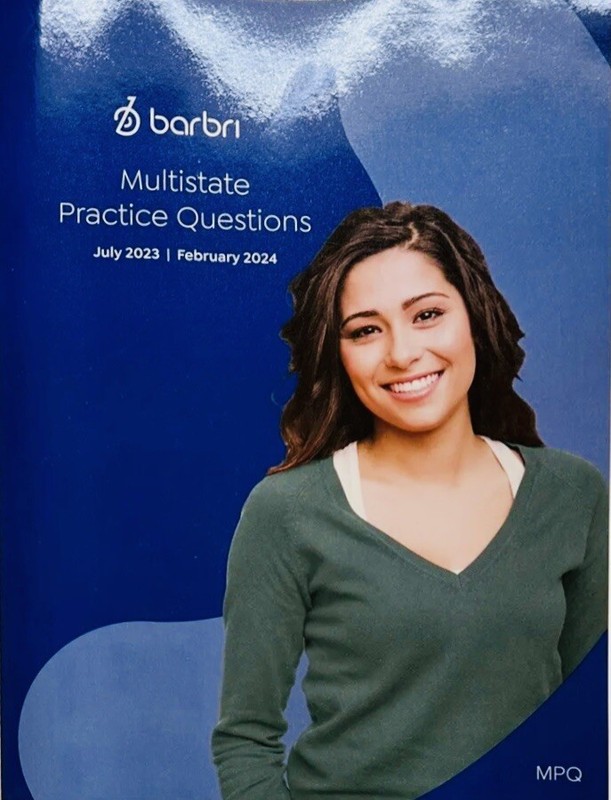 📚🆕❤**LIKE NEW** 2023 ~ 2024 BARBRI MBE MULTISTATE PRACTICE QUESTIONS – ✅👍
