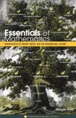 ESSENTIALS OF MATHEMATICS: INTRODUCTION TO THEORY, PROOF, By Margie Hale *Mint*