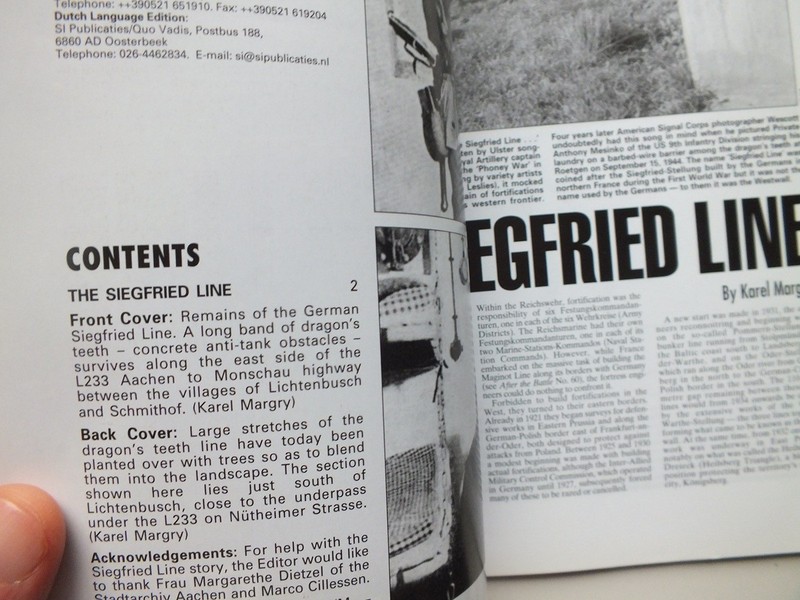 After the Battle Magazine Issue 163: The Siegfried Line gallery