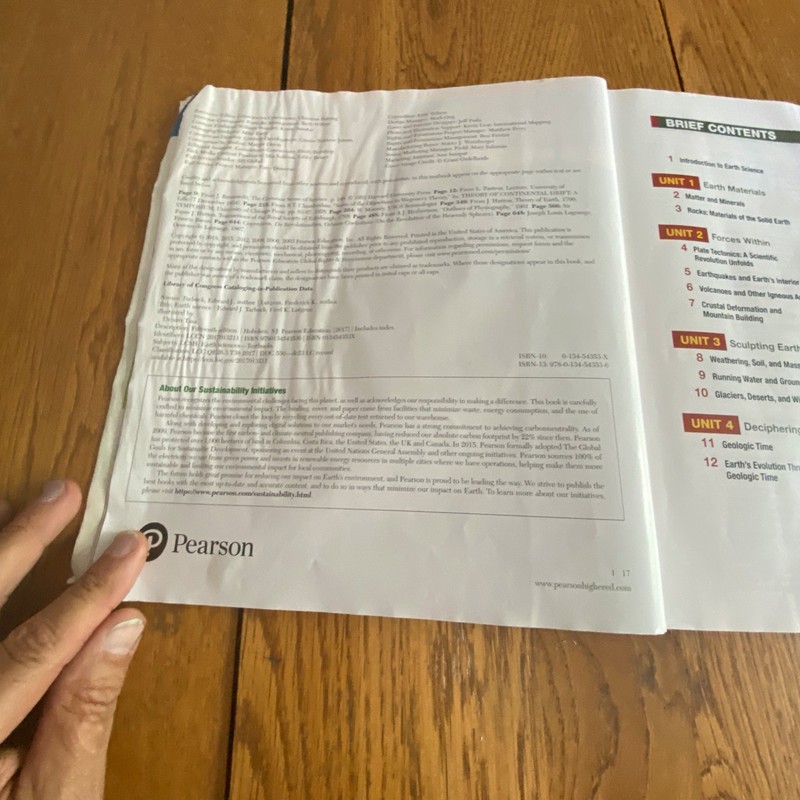 Earth Science 15th Edition Paperback gallery