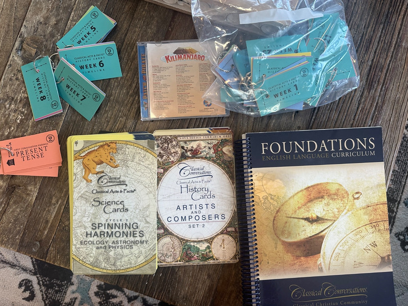 Classical conversations cycle 2 bundle