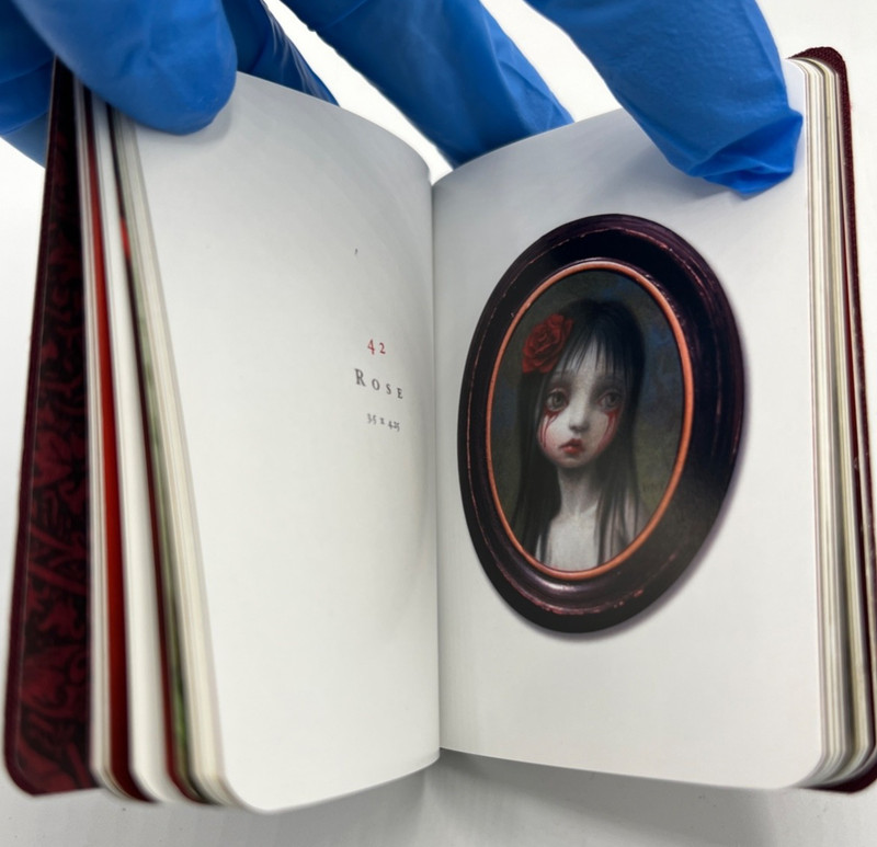 MARK RYDEN - BLOOD - Miniature Paintings of Sorrow and Fear #11655 of 20,000 gallery