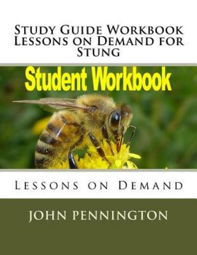 Study Guide Workbook Lessons On Demand For Stung: Lessons On Demand