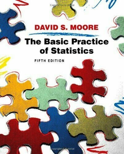 The Basic Practice of Statistics 5th edition Hardcover textbook by David S Moore