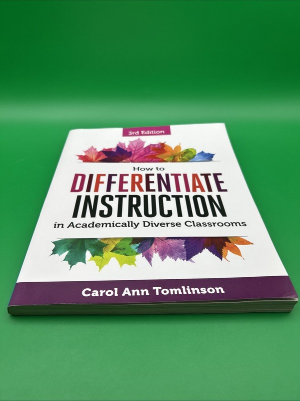 How to Differentiate Instruction – Paperback, by Tomlinson Carol Ann – Good