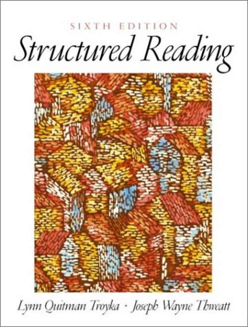 Structured Reading Paperback Joe Wayne, Troyka, Lynn Quitman Thwe